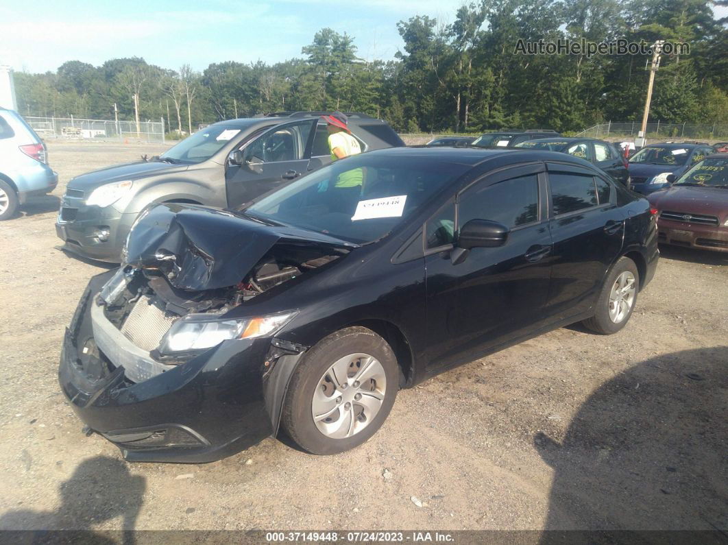 2015 Honda Civic Sedan Lx Black vin: 19XFB2F50FE266203