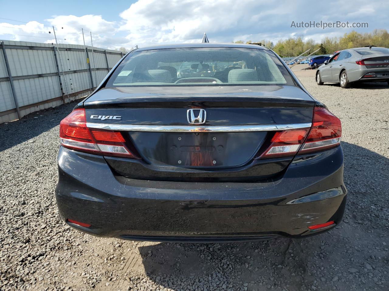 2015 Honda Civic Lx Black vin: 19XFB2F50FE269764