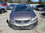 2015 Honda Civic Lx Gray vin: 19XFB2F50FE279355