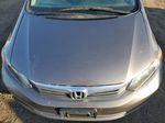 2012 Honda Civic Lx Gray vin: 19XFB2F51CE004797