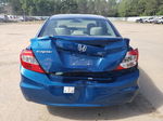 2012 Honda Civic Lx Blue vin: 19XFB2F51CE032339