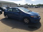 2012 Honda Civic Lx Blue vin: 19XFB2F51CE032339