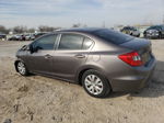 2012 Honda Civic Lx Серый vin: 19XFB2F51CE041882