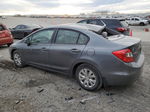 2012 Honda Civic Lx Gray vin: 19XFB2F51CE051019