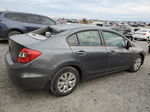 2012 Honda Civic Lx Gray vin: 19XFB2F51CE051019