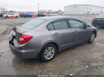 2012 Honda Civic Lx Gray vin: 19XFB2F51CE065194