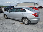 2012 Honda Civic Lx Silver vin: 19XFB2F51CE084019