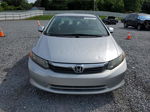 2012 Honda Civic Lx Silver vin: 19XFB2F51CE084019