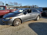 2012 Honda Civic Lx Gray vin: 19XFB2F51CE087776