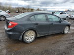 2012 Honda Civic Lx Black vin: 19XFB2F51CE097854