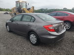 2012 Honda Civic Lx Gray vin: 19XFB2F51CE105337