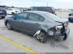 2013 Honda Civic Lx Gray vin: 19XFB2F51DE058800