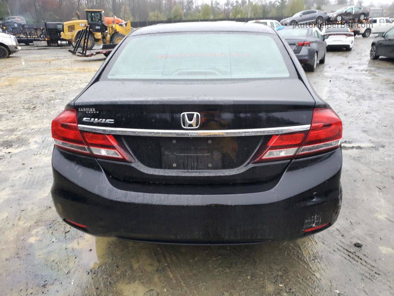 2013 Honda Civic Lx Черный vin: 19XFB2F51DE244997