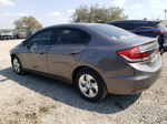 2013 Honda Civic Lx Gray vin: 19XFB2F51DE262786