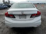 2013 Honda Civic Lx White vin: 19XFB2F51DE271410