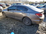 2013 Honda Civic Lx Gray vin: 19XFB2F51DE271441