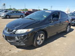 2014 Honda Civic Lx Black vin: 19XFB2F51EE023255