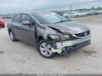 2014 Honda Civic Lx Brown vin: 19XFB2F51EE034806