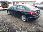 2014 Honda Civic Lx Black vin: 19XFB2F51EE241826