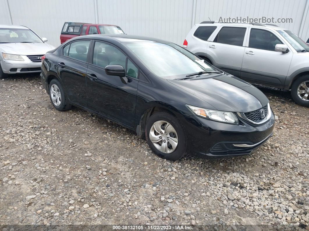 2014 Honda Civic Lx Черный vin: 19XFB2F51EE241826