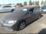 2014 Honda Civic Sedan Lx Gray vin: 19XFB2F51EE272476