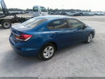 2015 Honda Civic Sedan Lx Синий vin: 19XFB2F51FE030904