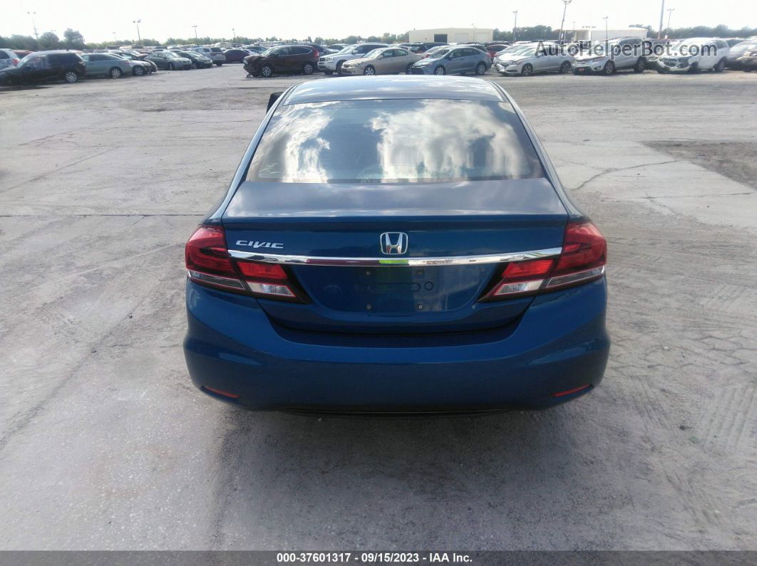 2015 Honda Civic Sedan Lx Синий vin: 19XFB2F51FE030904