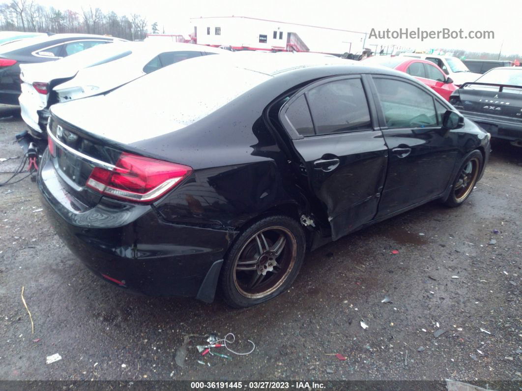 2015 Honda Civic Sedan Lx Black vin: 19XFB2F51FE049372