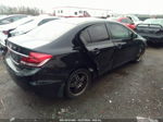 2015 Honda Civic Sedan Lx Black vin: 19XFB2F51FE049372