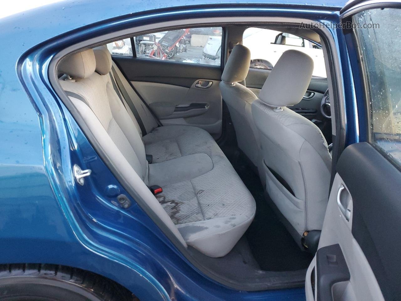 2015 Honda Civic Lx Синий vin: 19XFB2F51FE089998