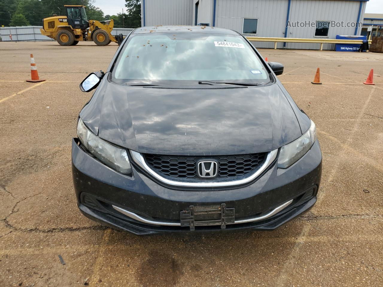 2015 Honda Civic Lx Black vin: 19XFB2F51FE090438