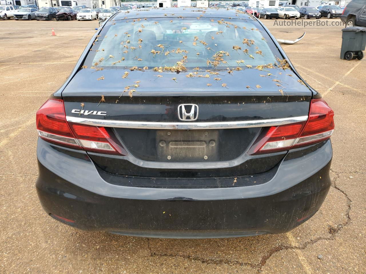 2015 Honda Civic Lx Black vin: 19XFB2F51FE090438