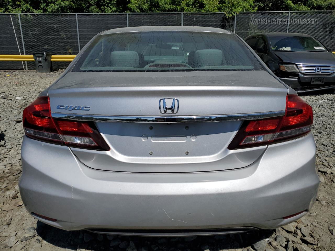 2015 Honda Civic Lx Silver vin: 19XFB2F51FE111174