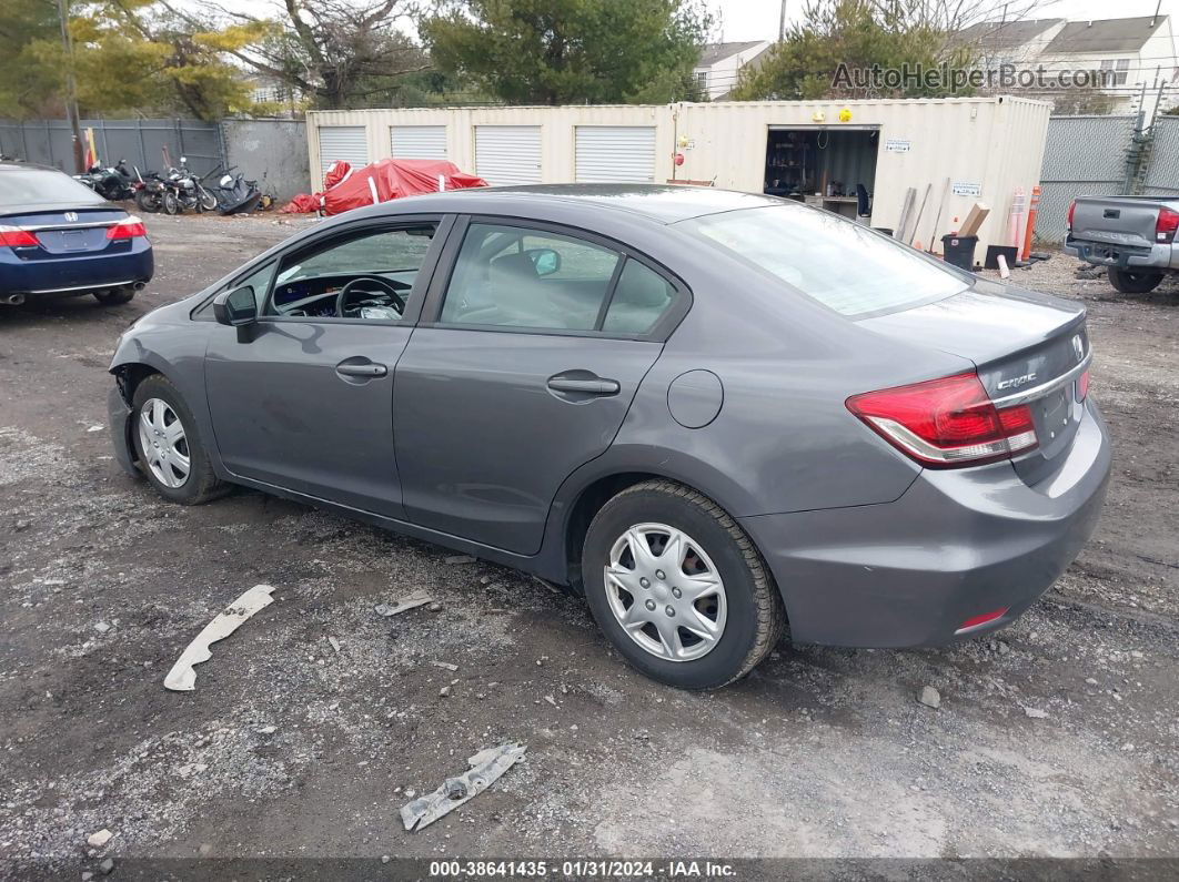 2015 Honda Civic Lx Gray vin: 19XFB2F51FE298142