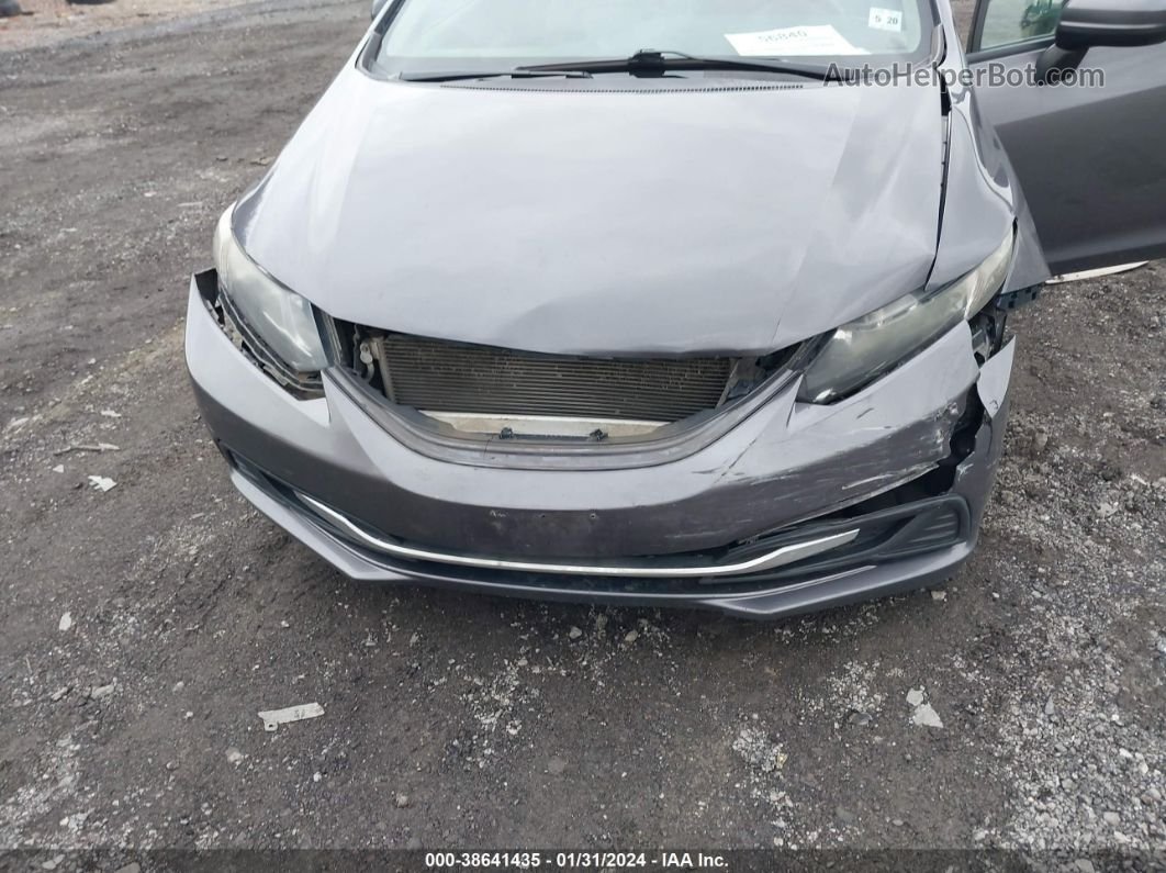 2015 Honda Civic Lx Gray vin: 19XFB2F51FE298142