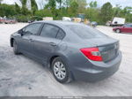 2012 Honda Civic Lx Gray vin: 19XFB2F52CE059971