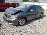 2012 Honda Civic Lx Silver vin: 19XFB2F52CE062658