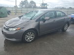 2012 Honda Civic Lx Gray vin: 19XFB2F52CE102785