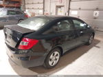 2012 Honda Civic Lx Black vin: 19XFB2F52CE307975