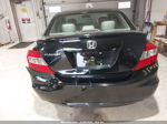 2012 Honda Civic Lx Black vin: 19XFB2F52CE307975