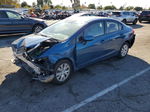 2012 Honda Civic Lx Blue vin: 19XFB2F52CE318975