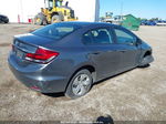 2013 Honda Civic Lx Gray vin: 19XFB2F52DE014997