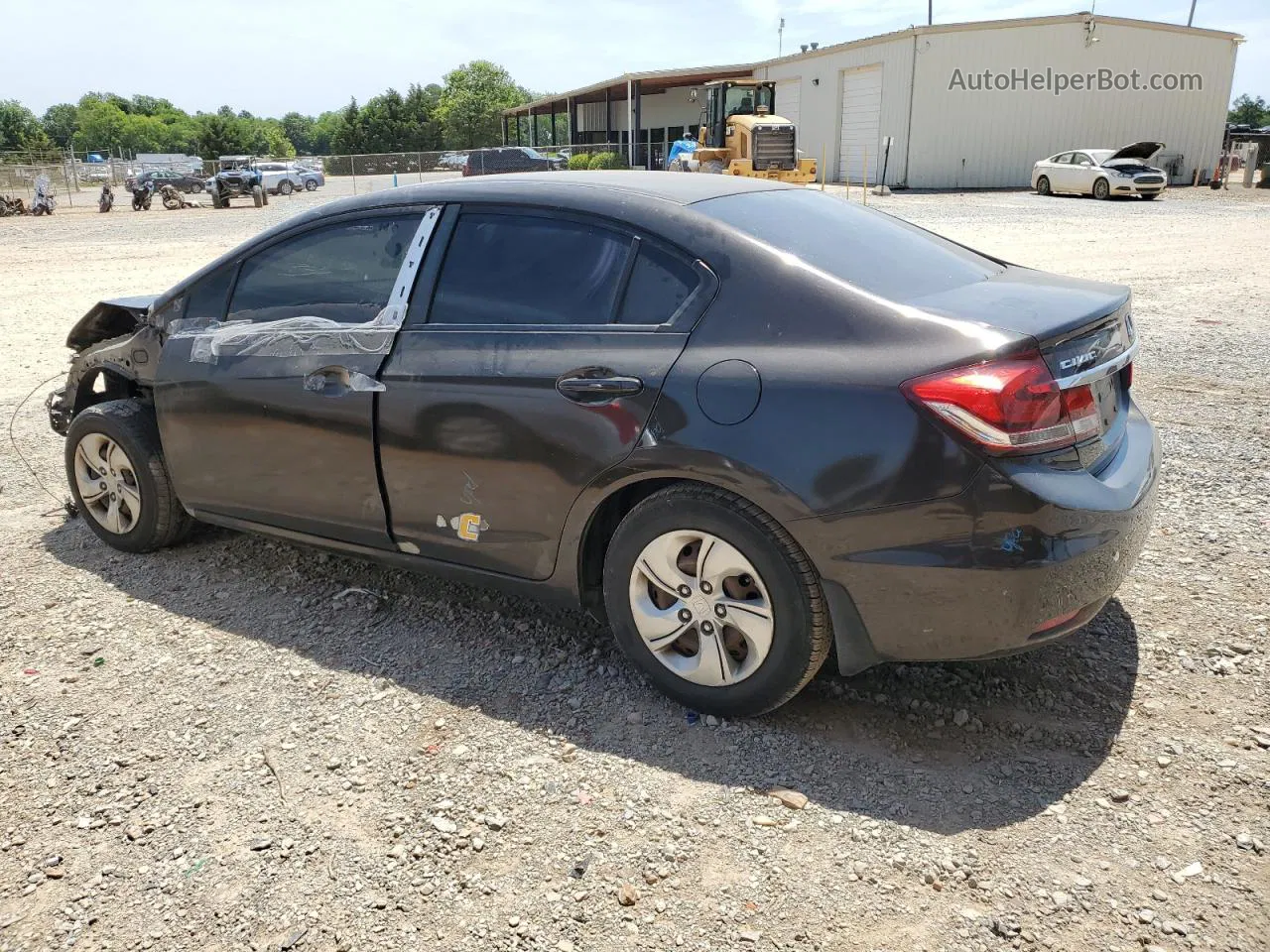 2013 Honda Civic Lx Charcoal vin: 19XFB2F52DE057266