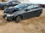 2013 Honda Civic Lx Black vin: 19XFB2F52DE059034