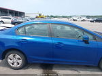 2013 Honda Civic Lx Синий vin: 19XFB2F52DE203214