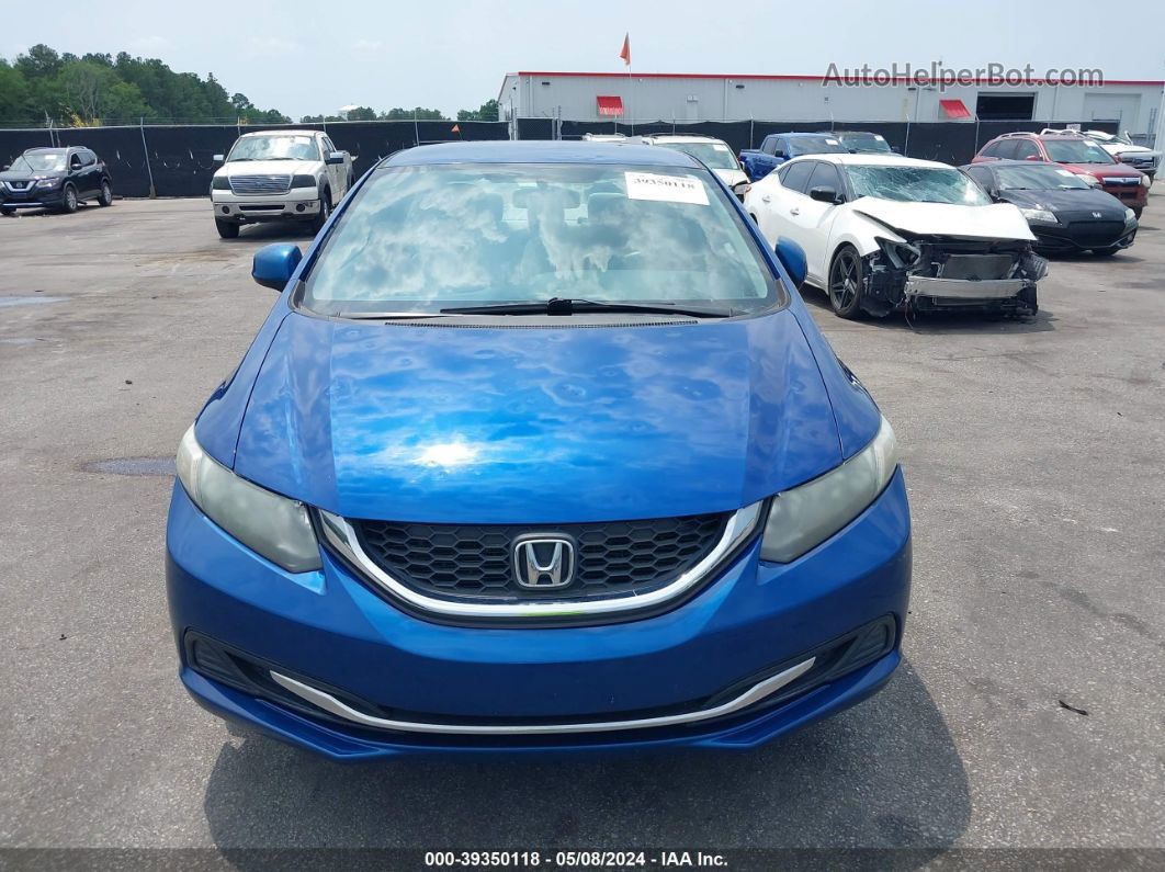 2013 Honda Civic Lx Blue vin: 19XFB2F52DE203214