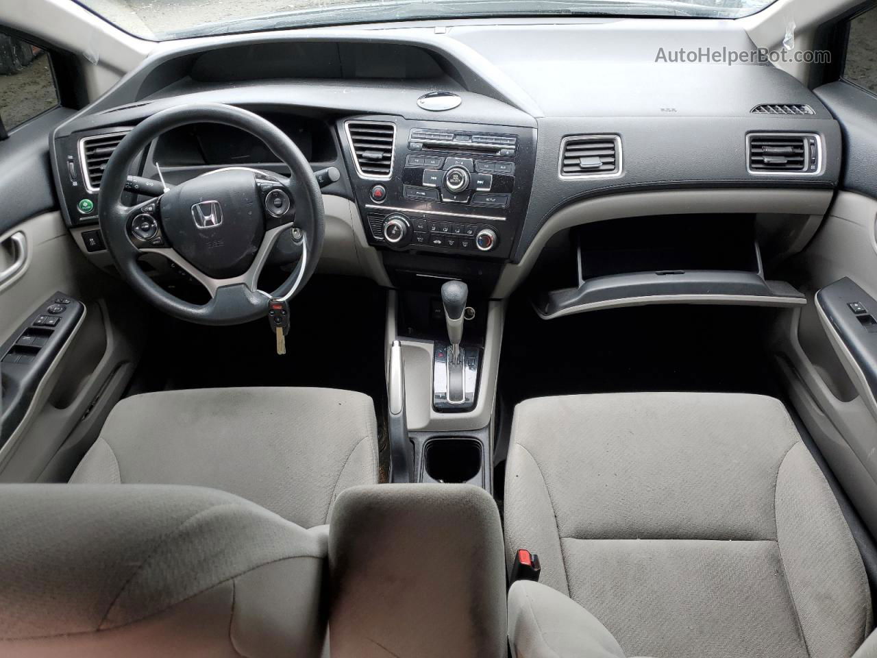 2013 Honda Civic Lx Черный vin: 19XFB2F52DE241445