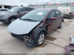 2014 Honda Civic Sedan Lx Maroon vin: 19XFB2F52EE040968