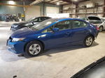 2014 Honda Civic Lx Blue vin: 19XFB2F52EE041215