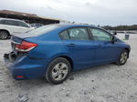 2014 Honda Civic Lx Blue vin: 19XFB2F52EE064316